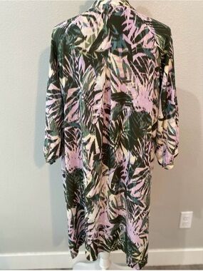 Margaret O’Leary tropical print tunic  dress